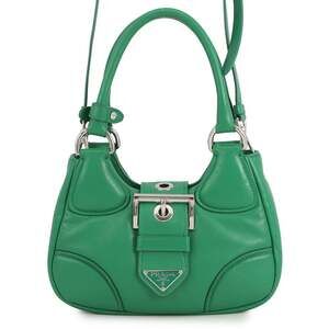 Prada Re-Edition 2002 Moon Padded Nappa Leather Handbag 1BA381 2-way Shoulder...